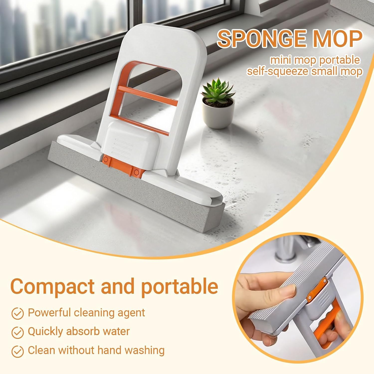 Multi functional mini Mop | BUY 1 GET 1 FREE